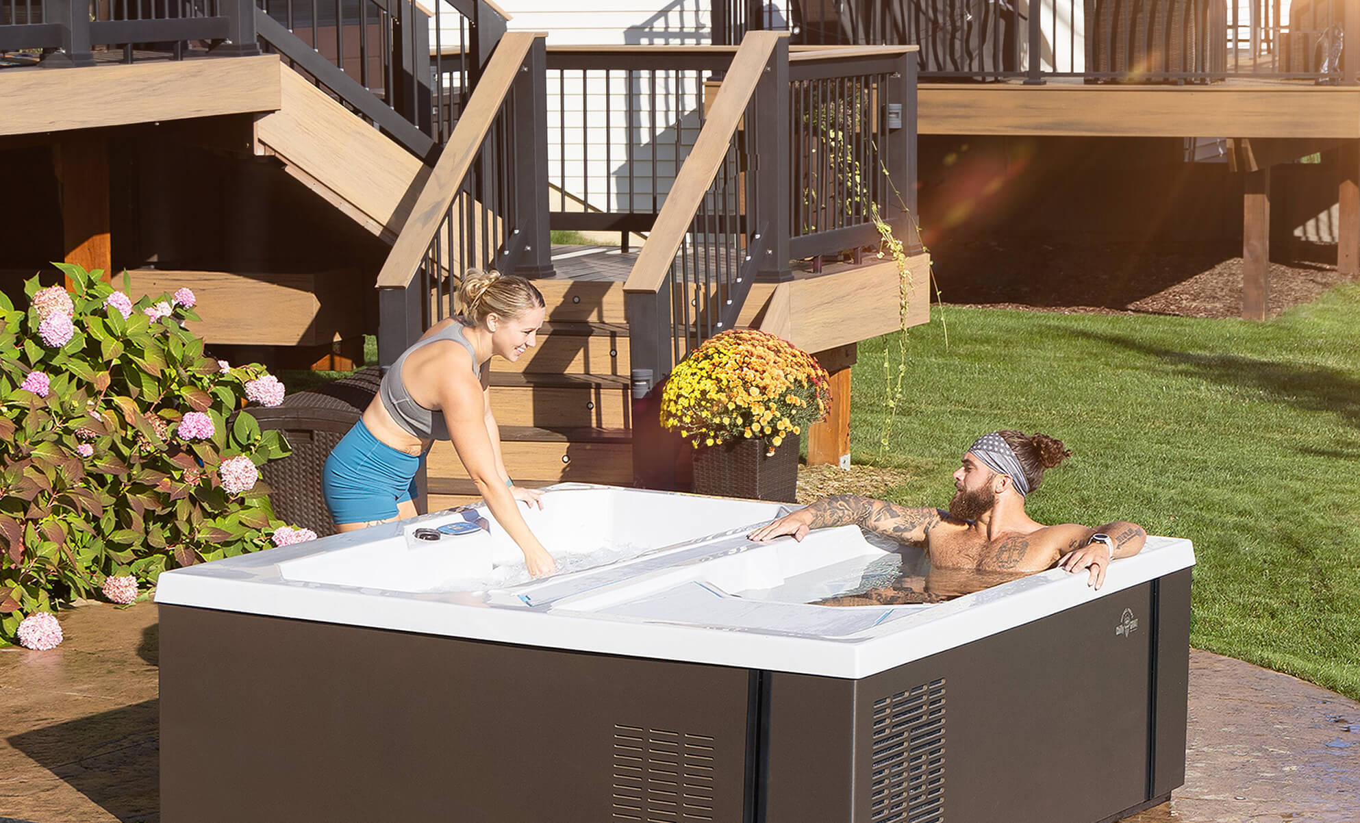 Photo glamour d'un Cold Tub