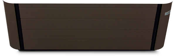 Plinthe en noyer foncé