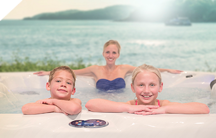 Le jacuzzi est sans danger pour toute la famille