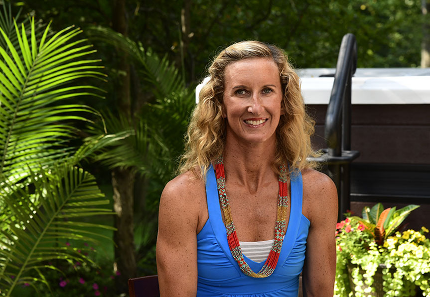 Photo de Meredith Kessler, championne IRONMAN®.