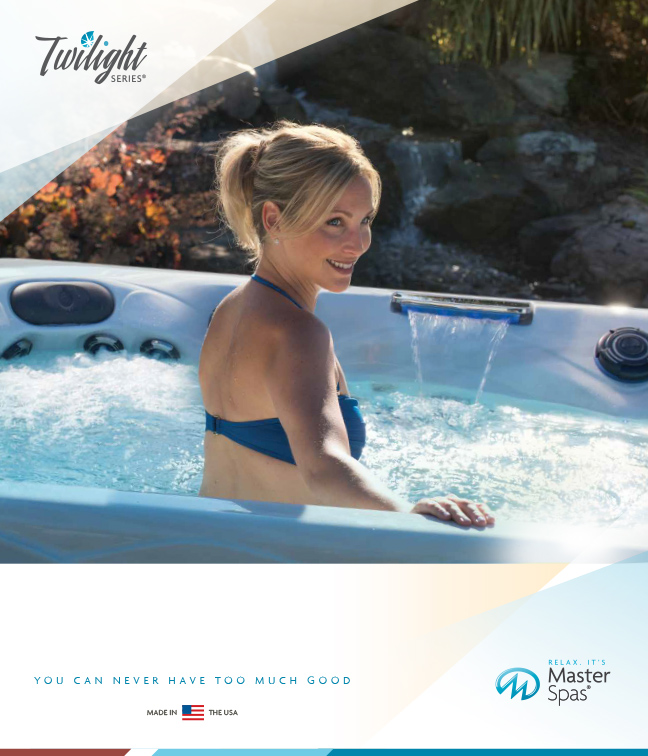 Télécharger la brochure Twilight Series Hot Tubs